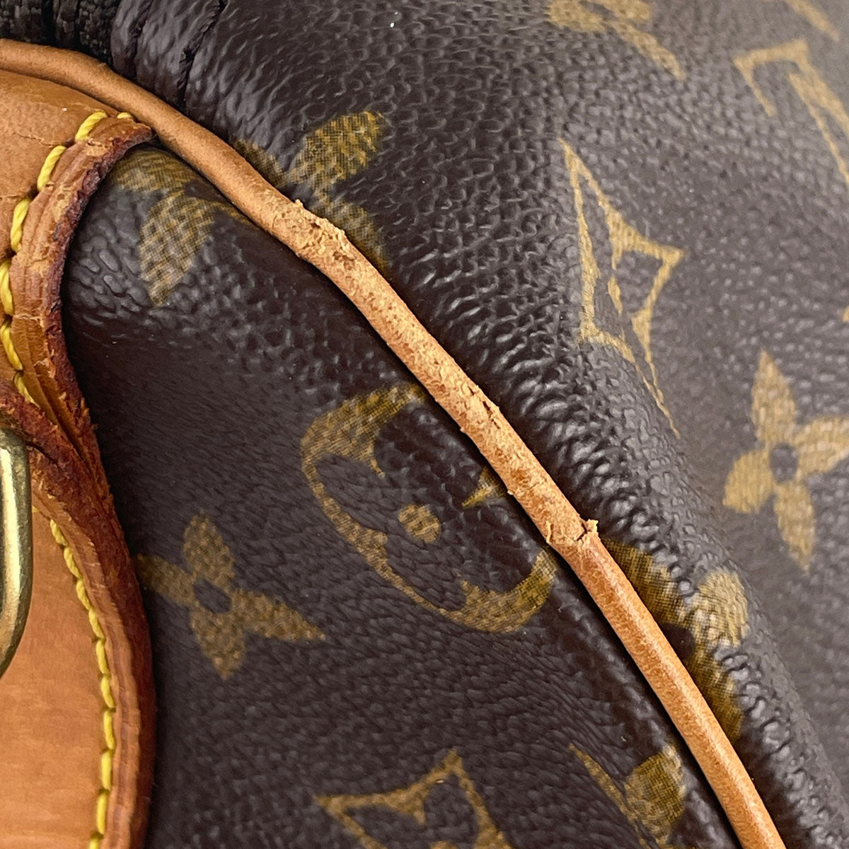 Louis Vuitton Monogram Keepall Bandouliere 50 Coated Canvas  Boston Bag 4840