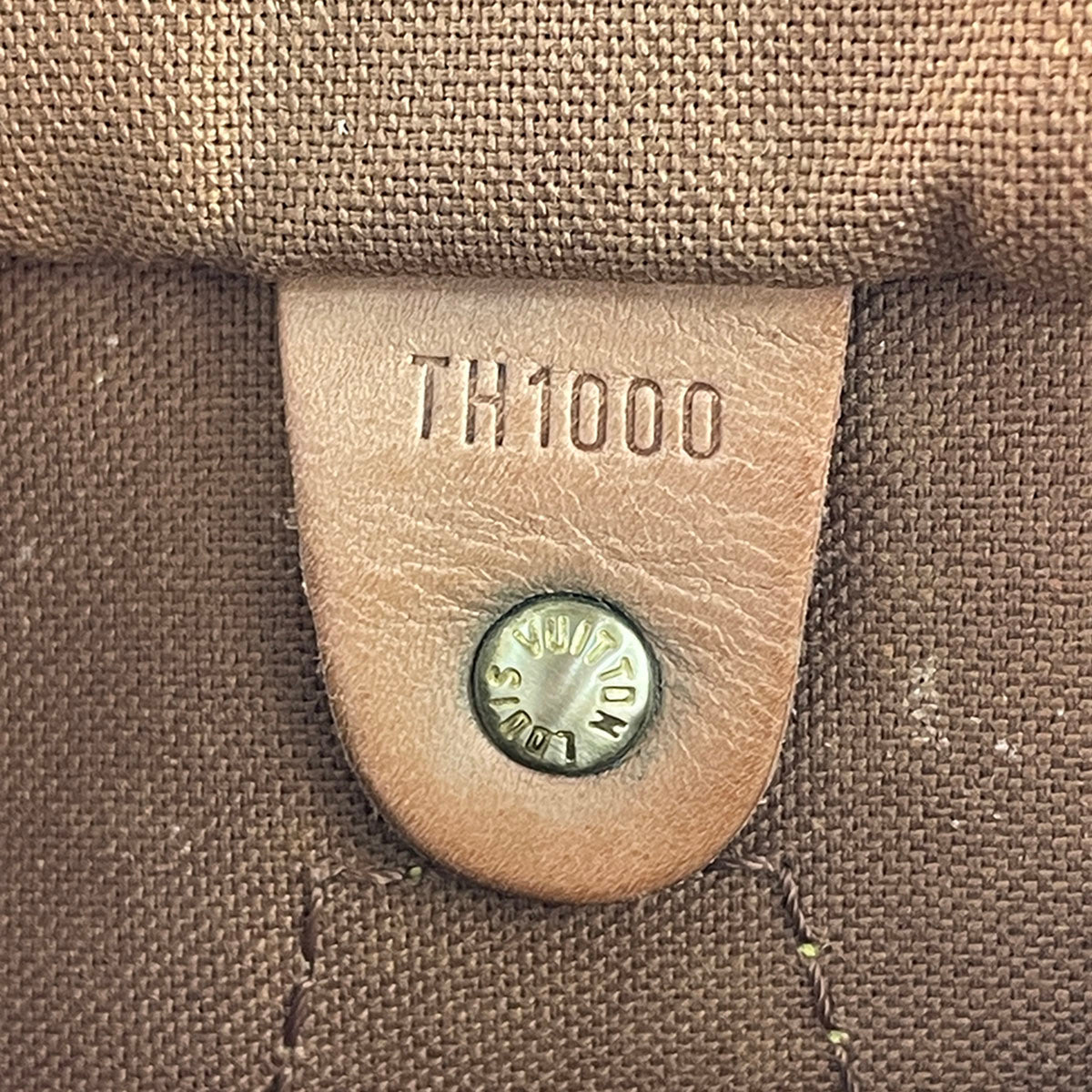 Louis Vuitton Monogram Speedy 30 Coated Canvas Fabric Brown Handbag 4866