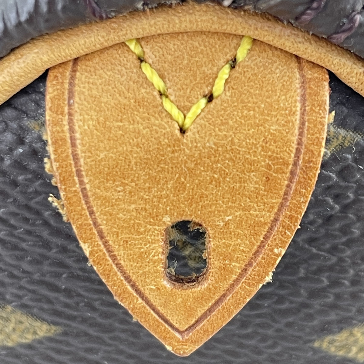 Louis Vuitton Monogram Mini speedy 2way Coated Canvas Fabric Brown Handbag 4853