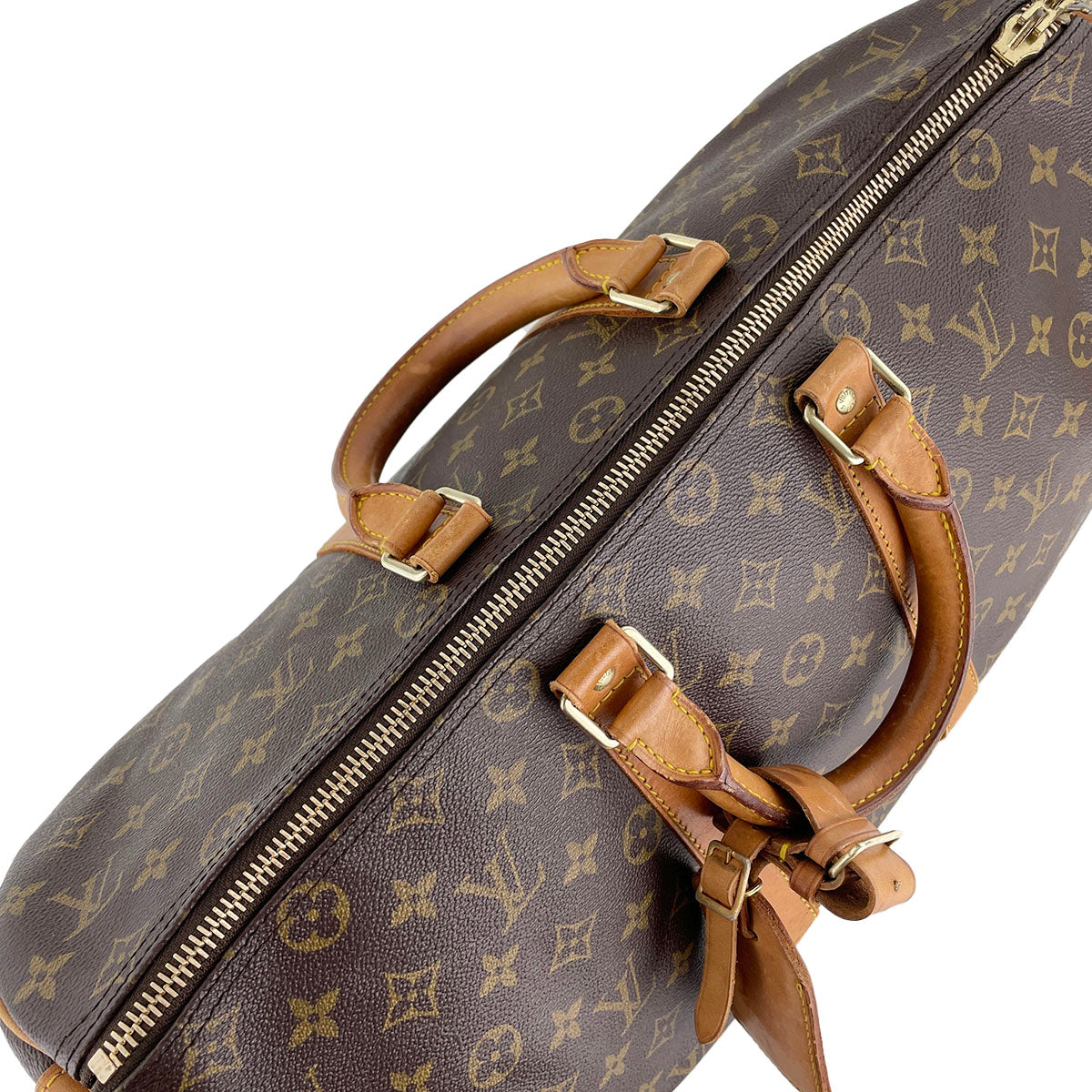 Louis Vuitton Monogram Keepall Bandouliere 45 Coated Canvas Boston Bag 4872