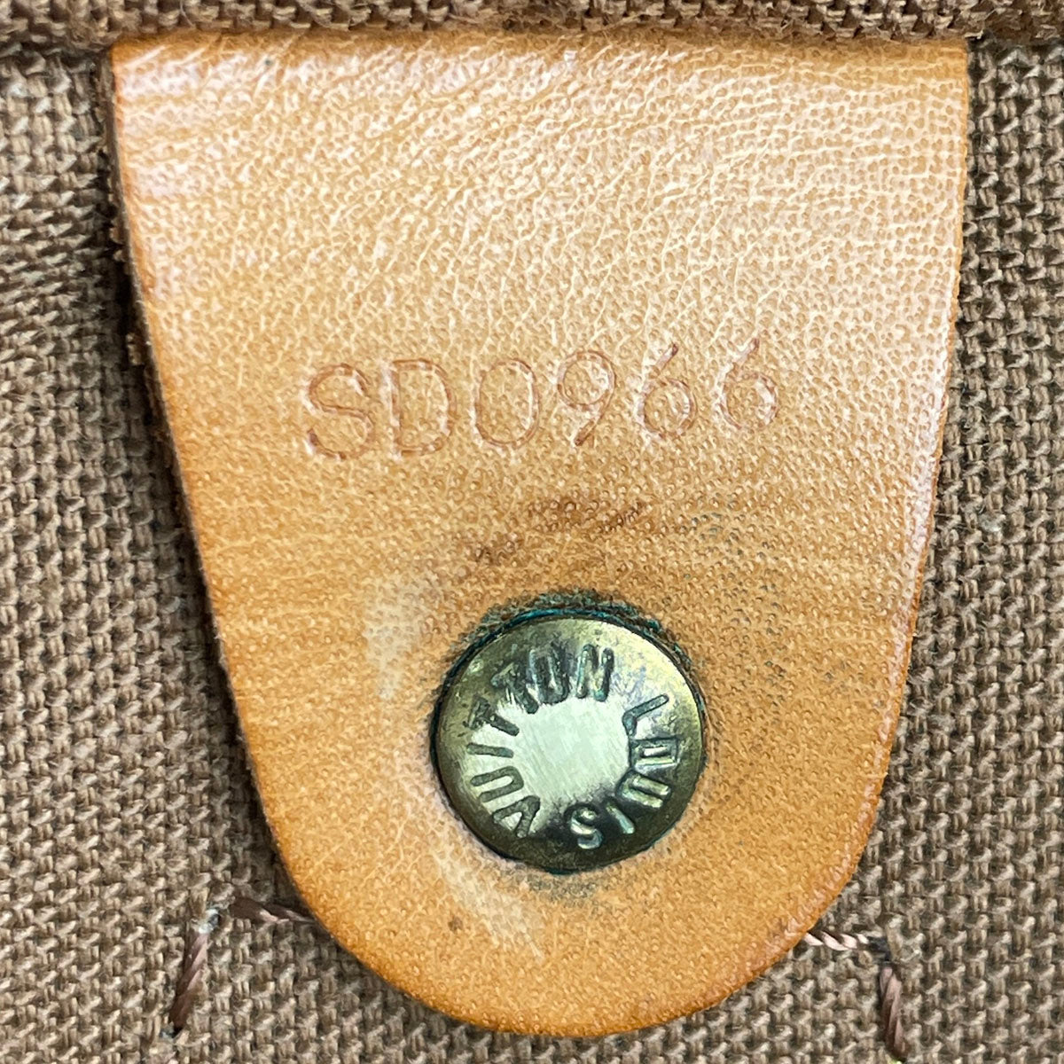 Louis Vuitton Monogram Speedy 25 Coated Canvas Fabric Brown Handbag 4827