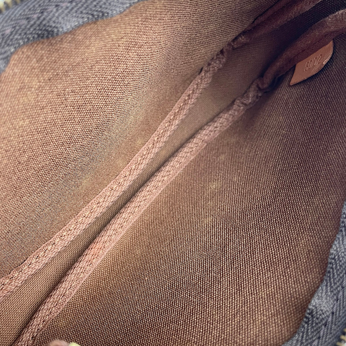 Louis Vuitton Monogram Mini Pochette Accessoires Coated Canvas Brown Pouch 4903