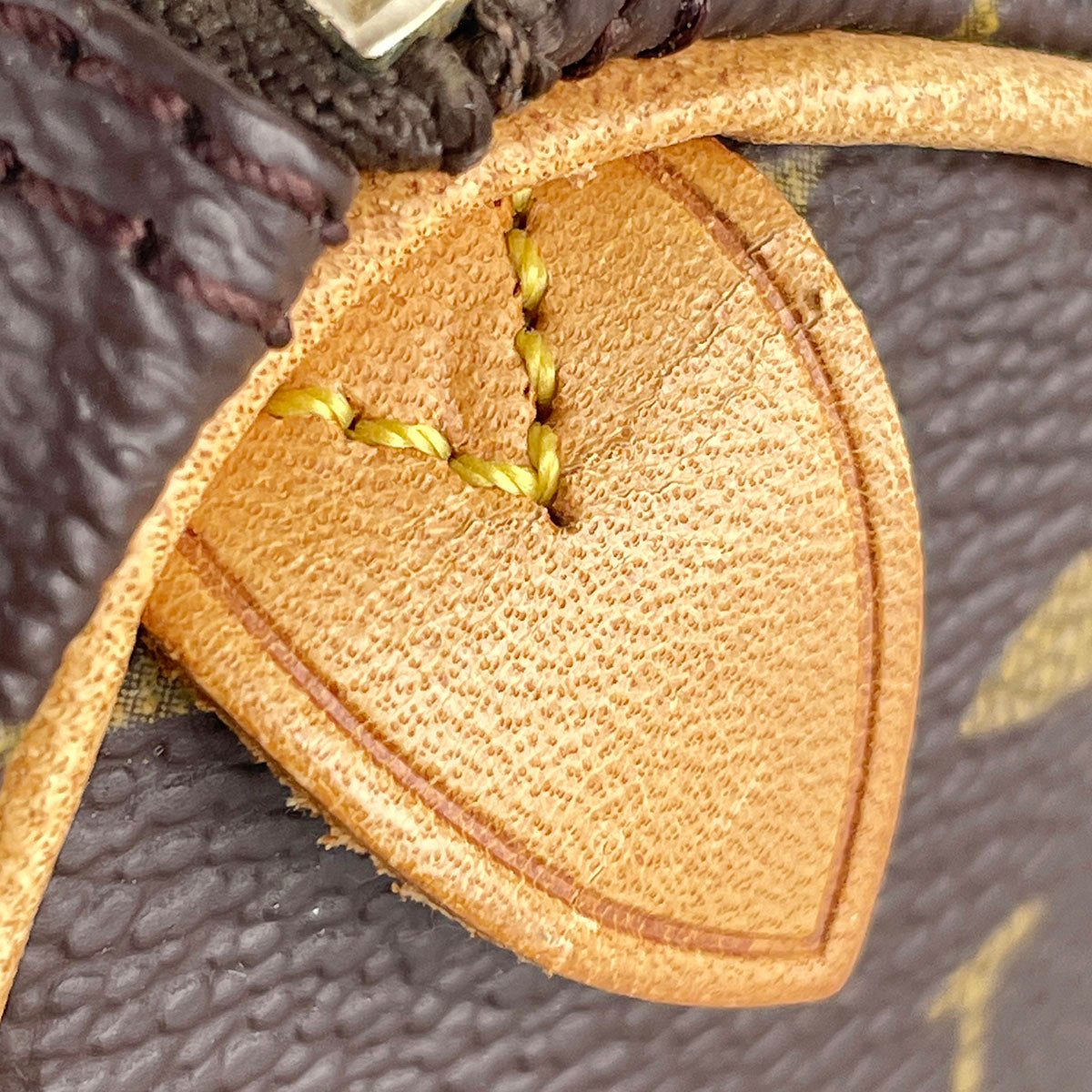 Louis Vuitton Monogram Mini speedy Coated Canvas Fabric Brown Handbag 4930