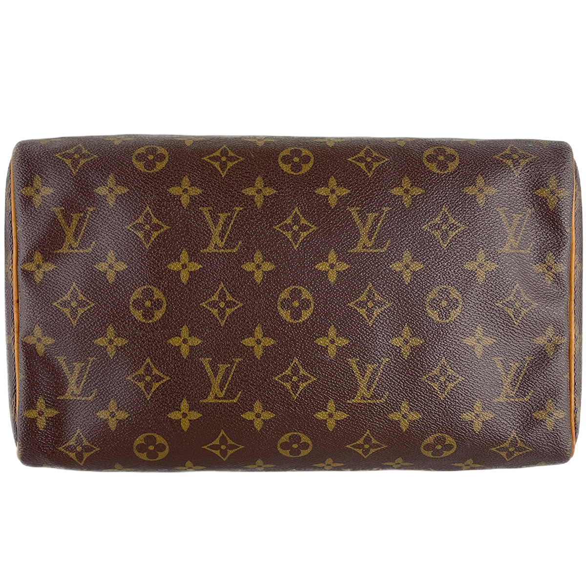 Louis Vuitton Monogram Speedy 30 Coated Canvas Fabric Brown Handbag 4866