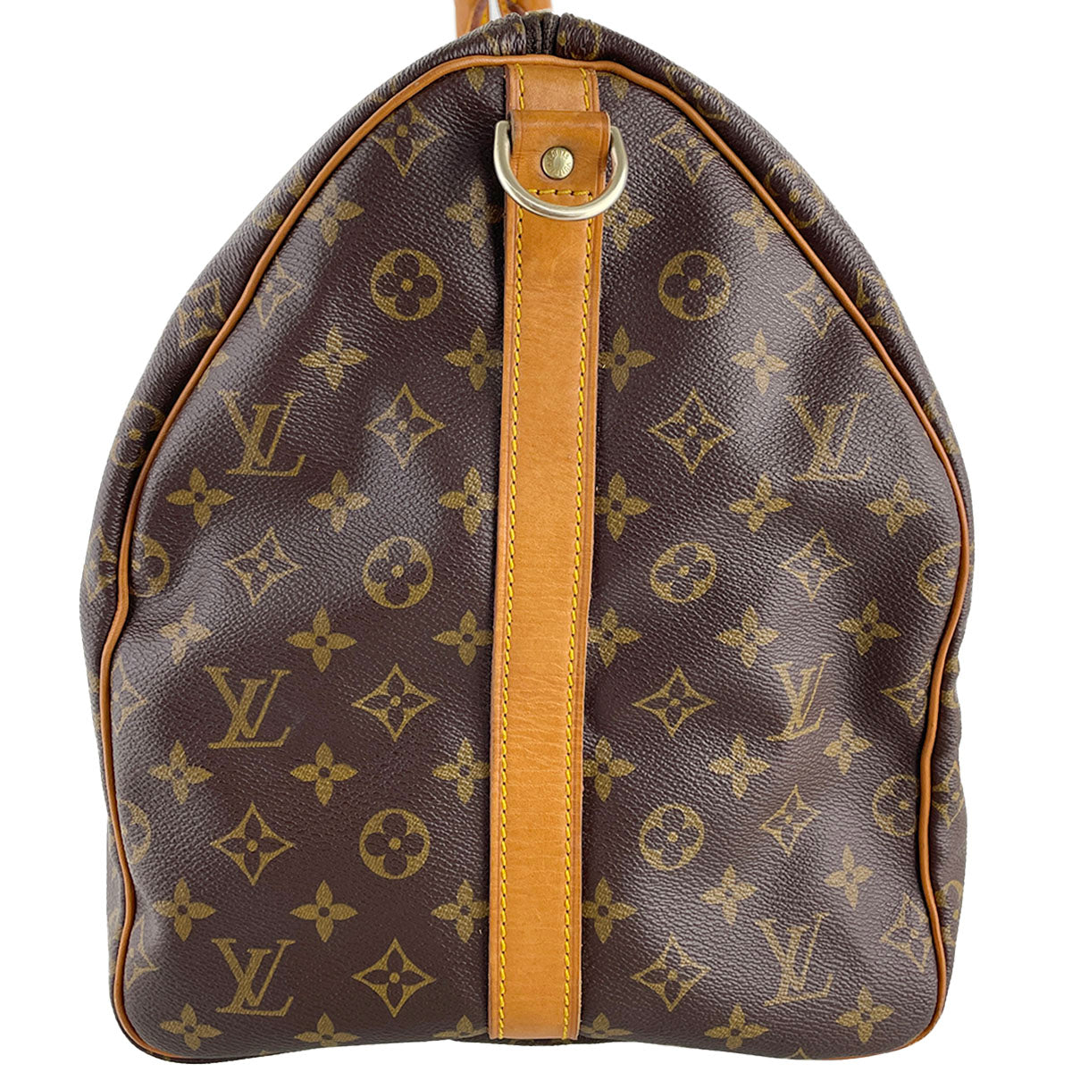 Louis Vuitton Monogram Keepall Bandouliere 55 Coated Canvas Boston Bag 4876