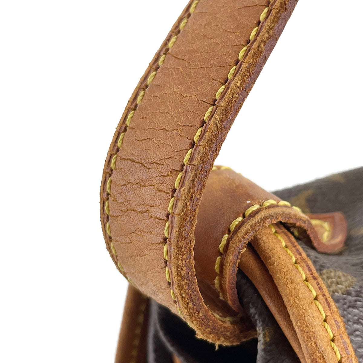 Louis Vuitton Monogram Saumur 30 Coated Canvas Fabric Brown Shoulder bag 4852