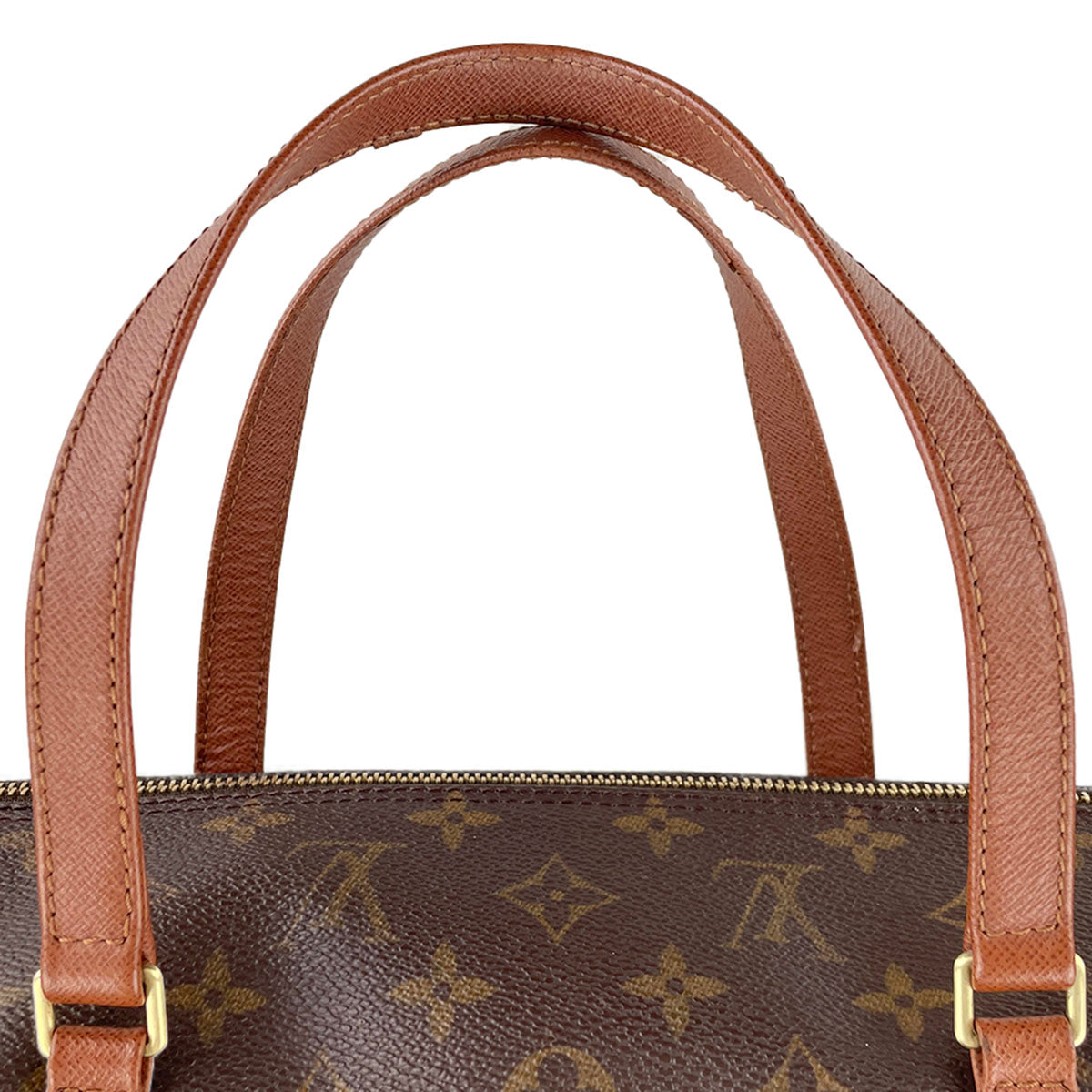 Louis Vuitton Monogram Papillon 30 Coated Canvas Leather Brown Handbag 4906