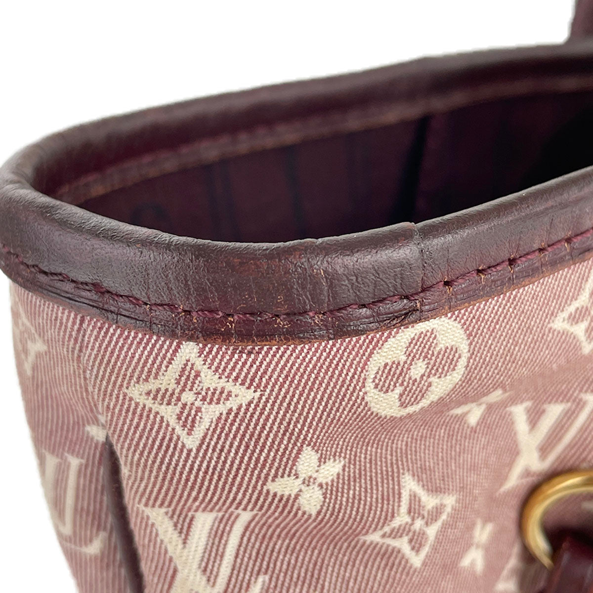 Louis Vuitton Monogram Idylle Neverfull MM Cotton Fabric Brown Tote bag 4895