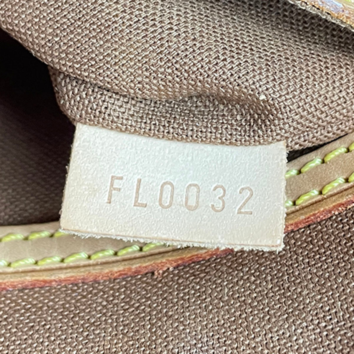 Louis Vuitton Monogram Alma Coated Canvas Fabric Brown Handbag 4881