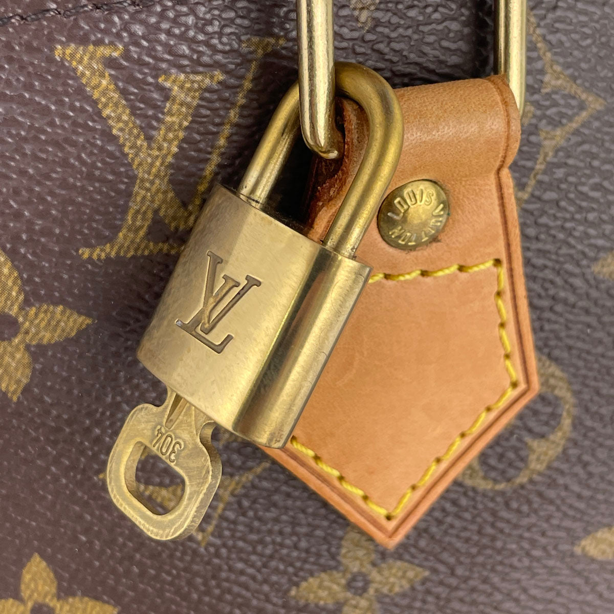 Louis Vuitton Monogram Alma 2way Coated Canvas Fabric Brown Handbag 4902