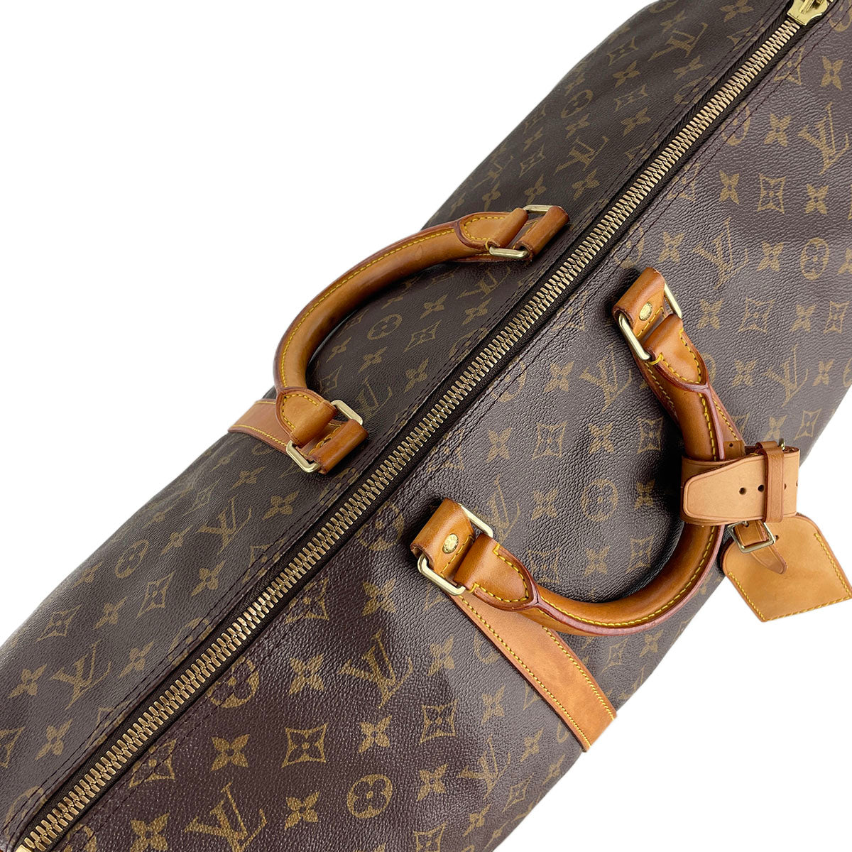 Louis Vuitton Monogram Keepall Bandouliere 50 Coated Canvas Boston Bag 4927