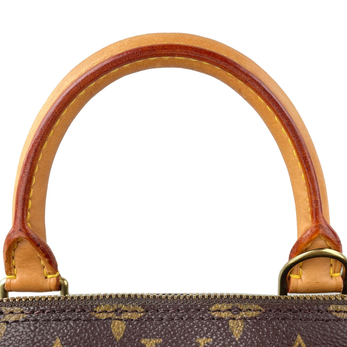 Louis Vuitton Monogram Alma Coated Canvas Fabric Brown Handbag 4838