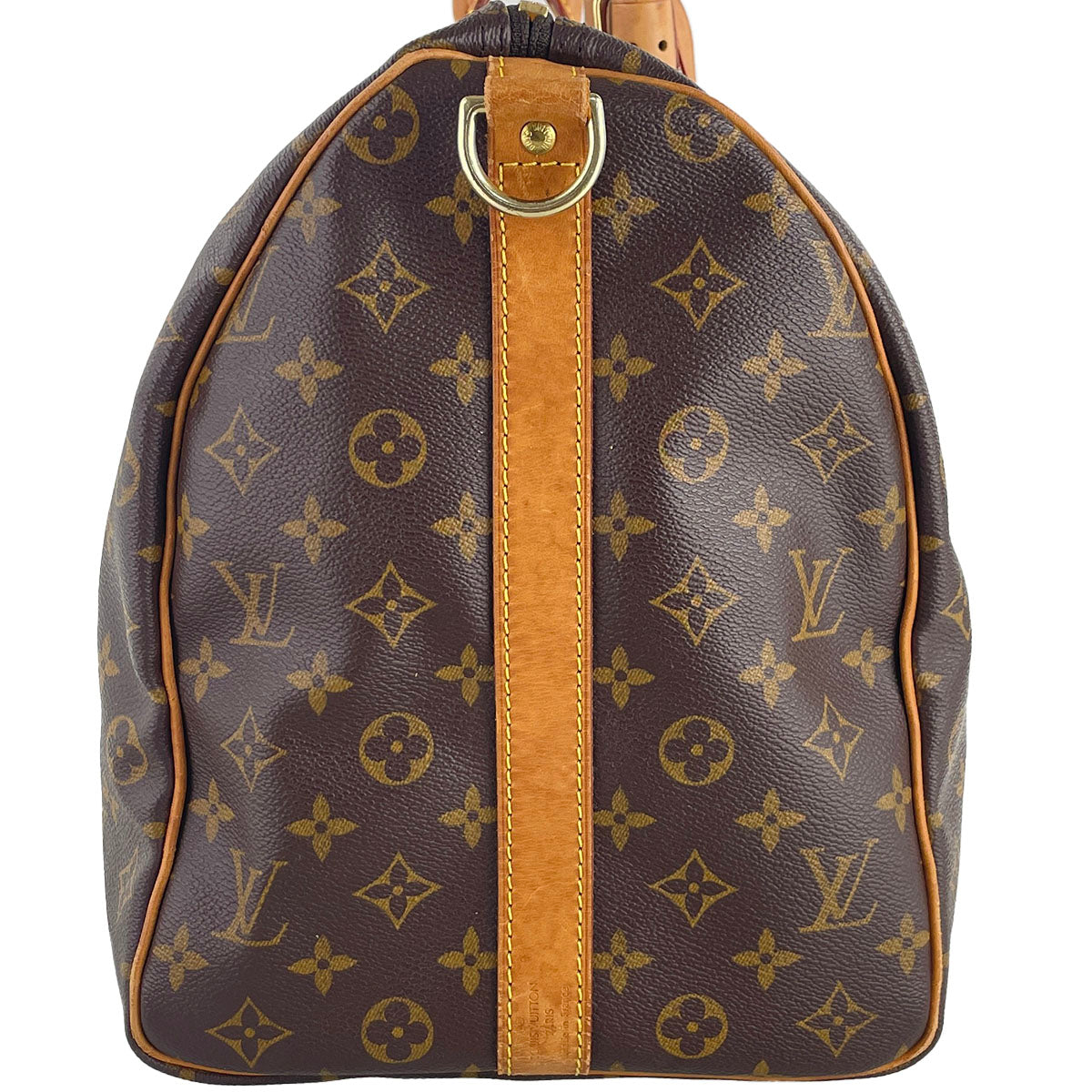 Louis Vuitton Monogram Keepall Bandouliere 50 Coated Canvas  Boston Bag 4840