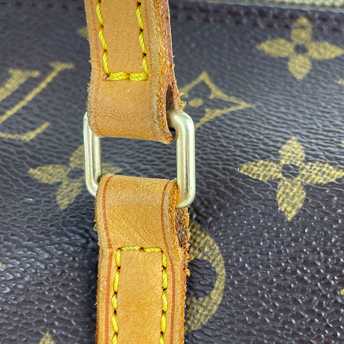 Louis Vuitton Monogram Papillon 30 Coated Canvas Brown Handbag 4936