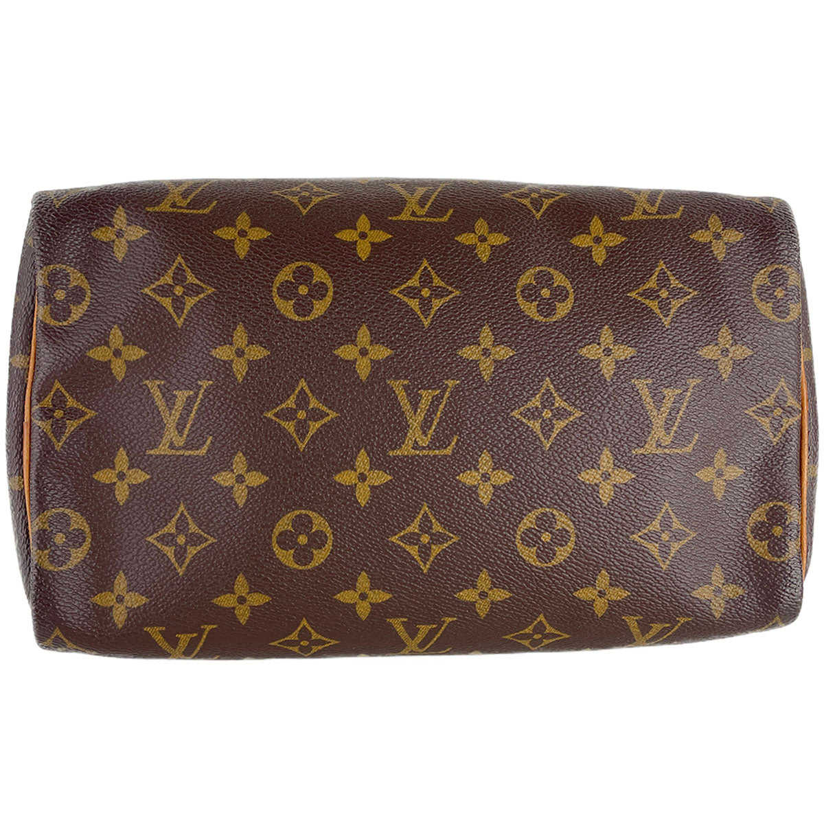 Louis Vuitton Monogram Speedy 25 Coated Canvas Fabric Brown Handbag 4928