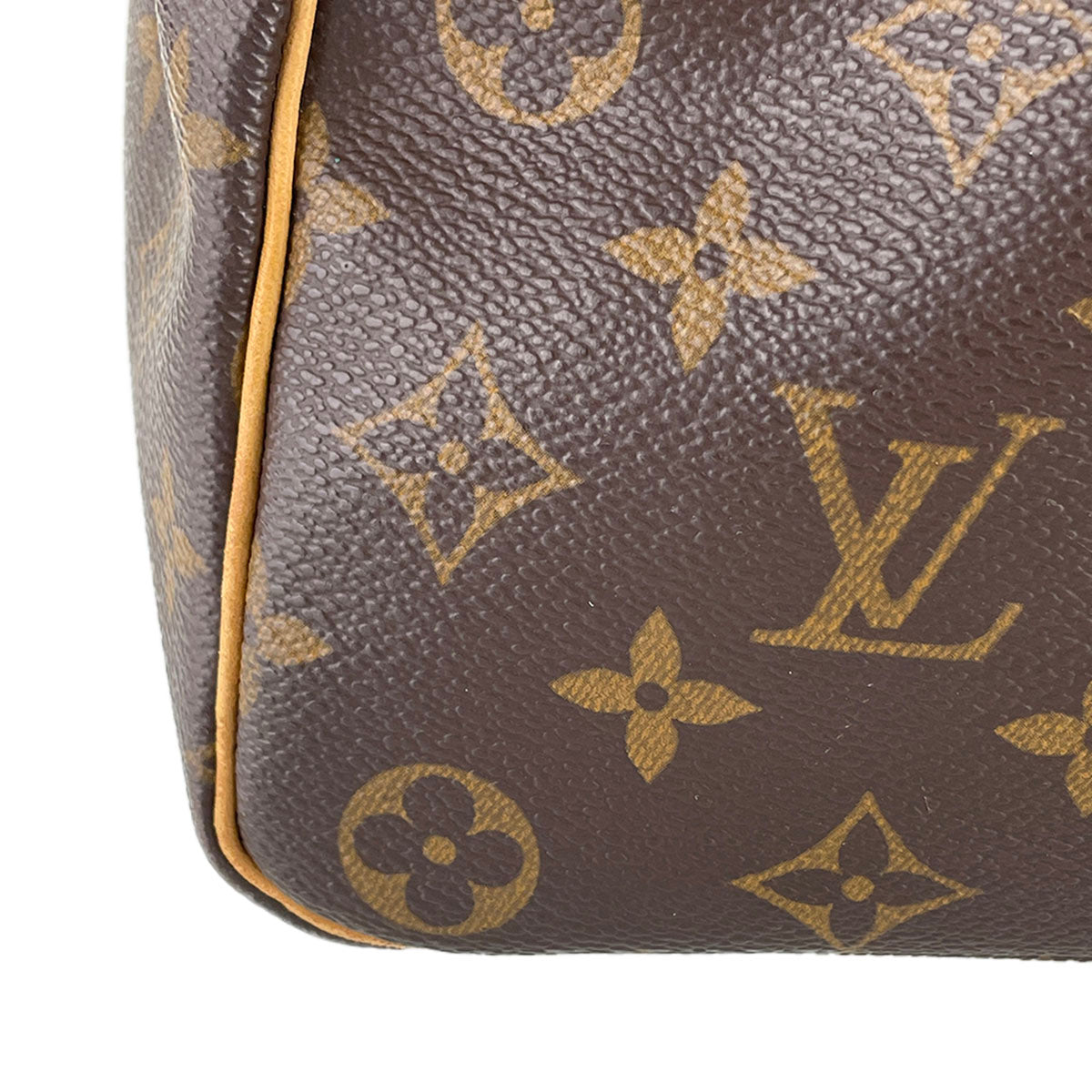 Louis Vuitton Monogram Keepall 45 Coated Canvas Fabric Brown Boston Bag 4879