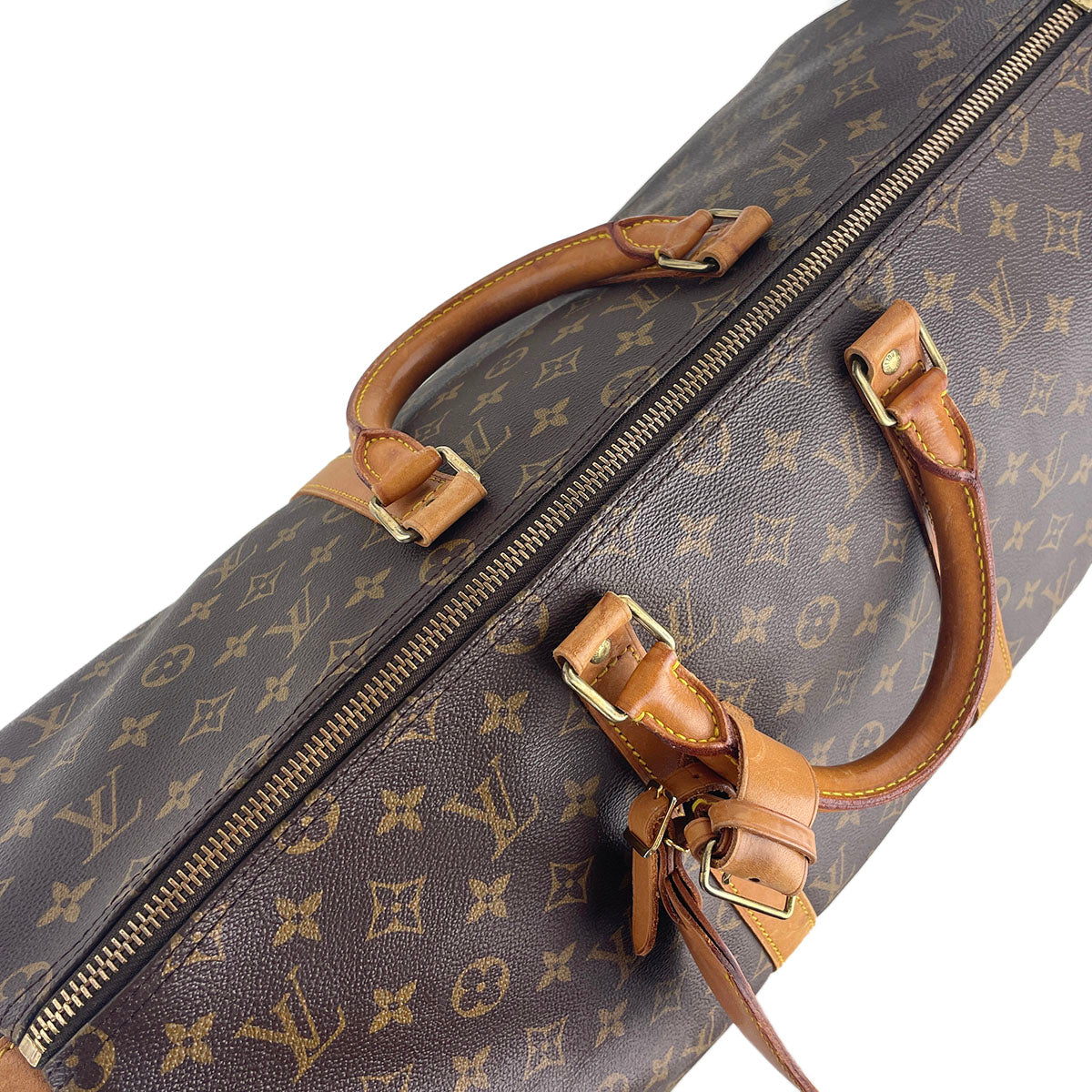 Louis Vuitton Monogram Keepall Bandouliere 50 Coated Canvas Boston Bag 4911