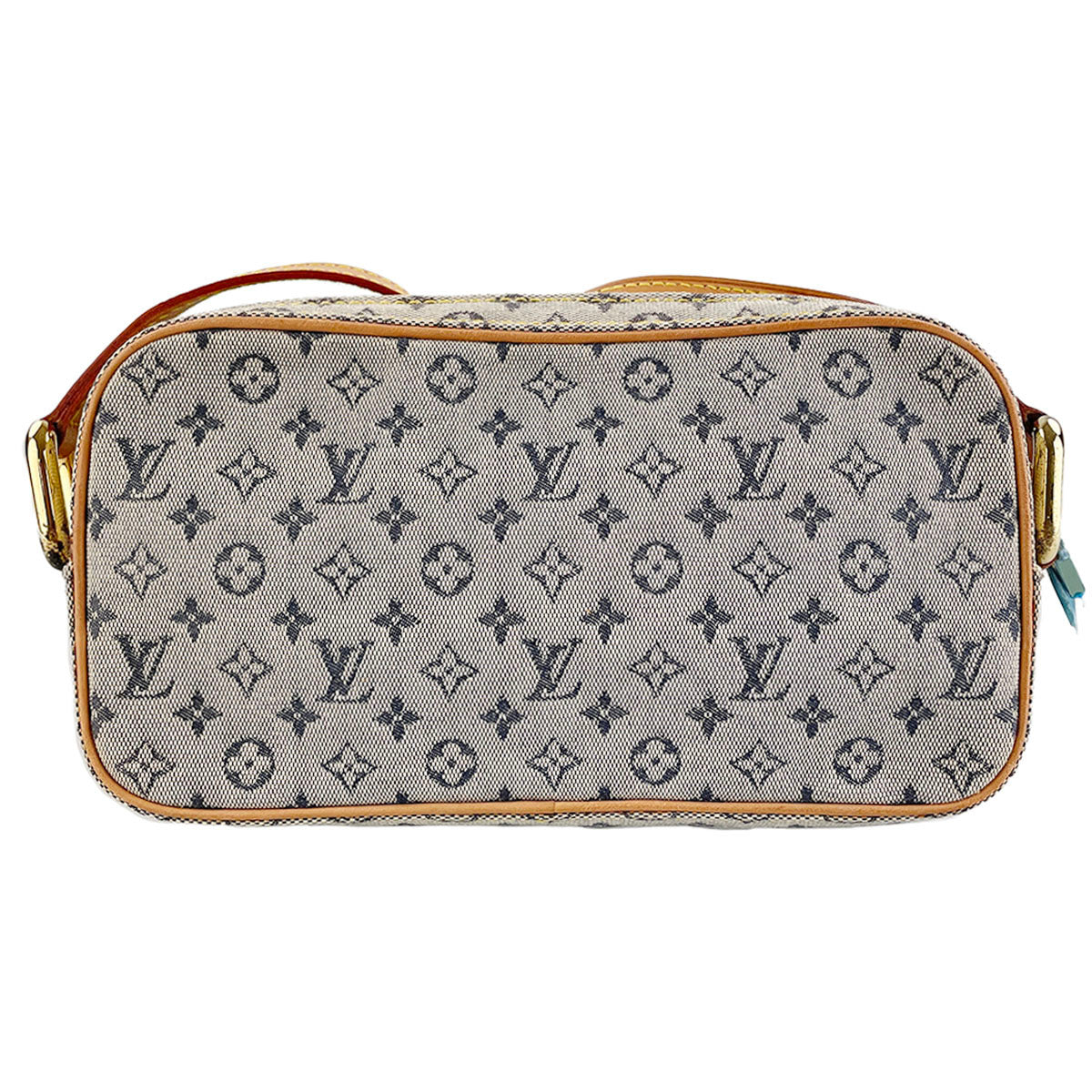 Louis Vuitton Monogram Mini Juliet MM Canvas Fabric Blue Shoulder bag 4918