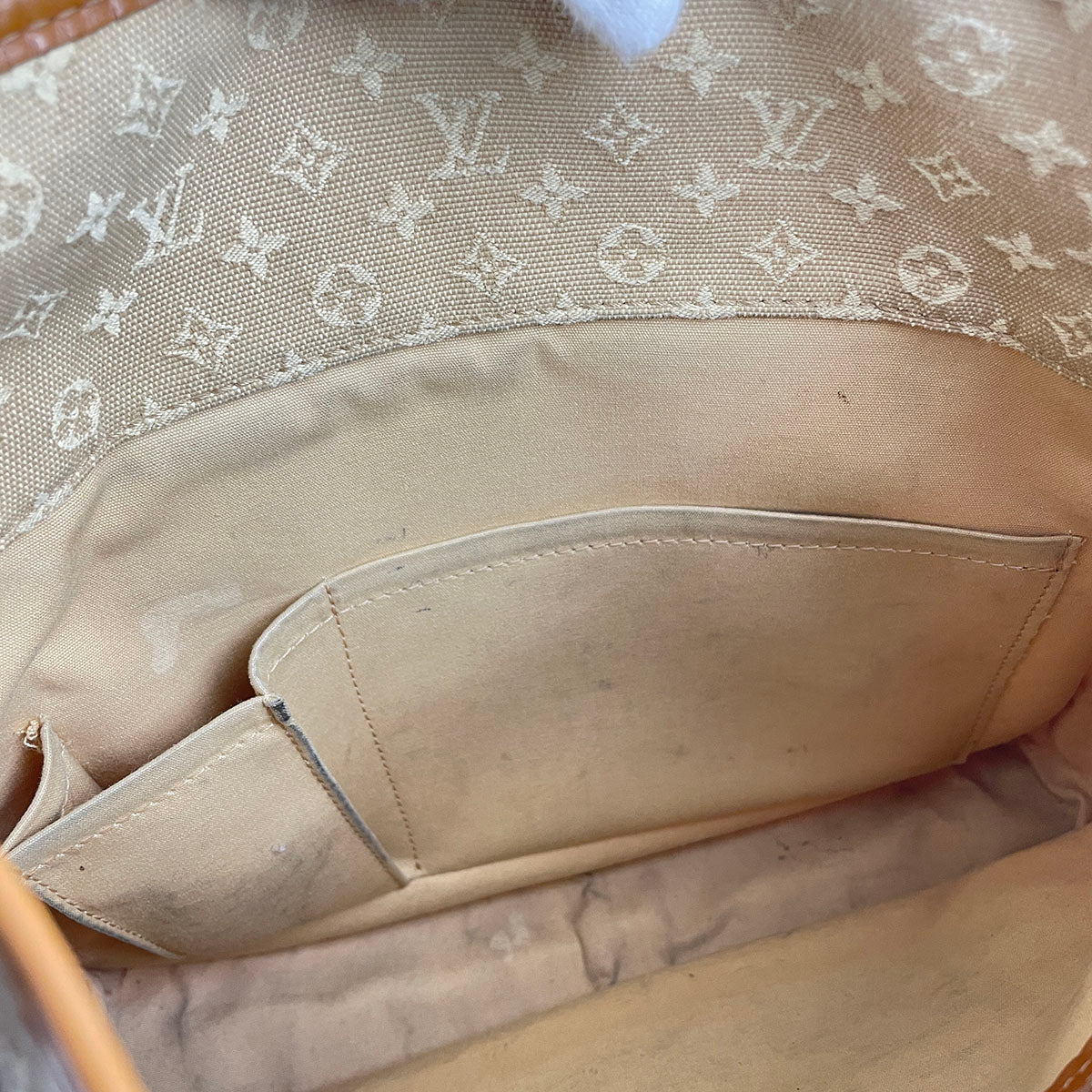 Louis Vuitton Monogram Mini Besace Mary Kate Canvas Fabric Shoulder bag 4845
