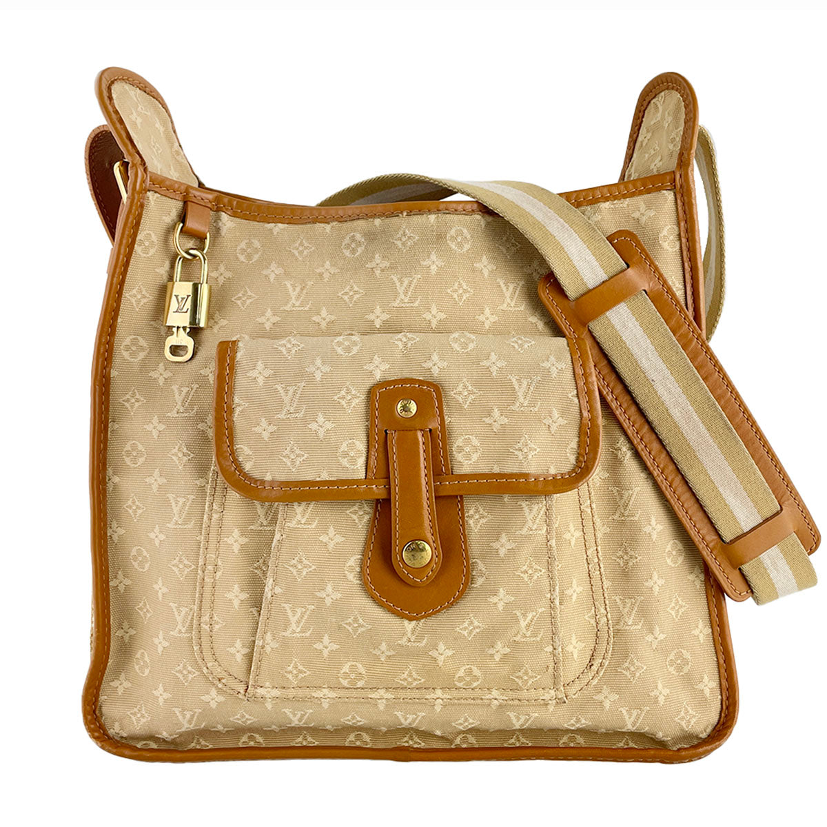 Louis Vuitton Monogram Mini Besace Mary Kate Canvas Fabric Shoulder bag 4845