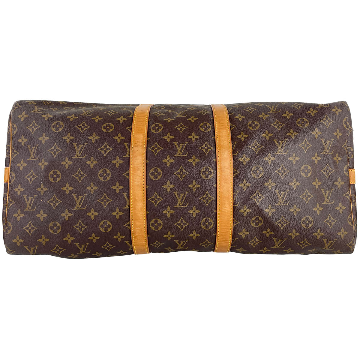 Louis Vuitton Monogram Keepall Bandouliere 55 Coated Canvas  Boston Bag 4880