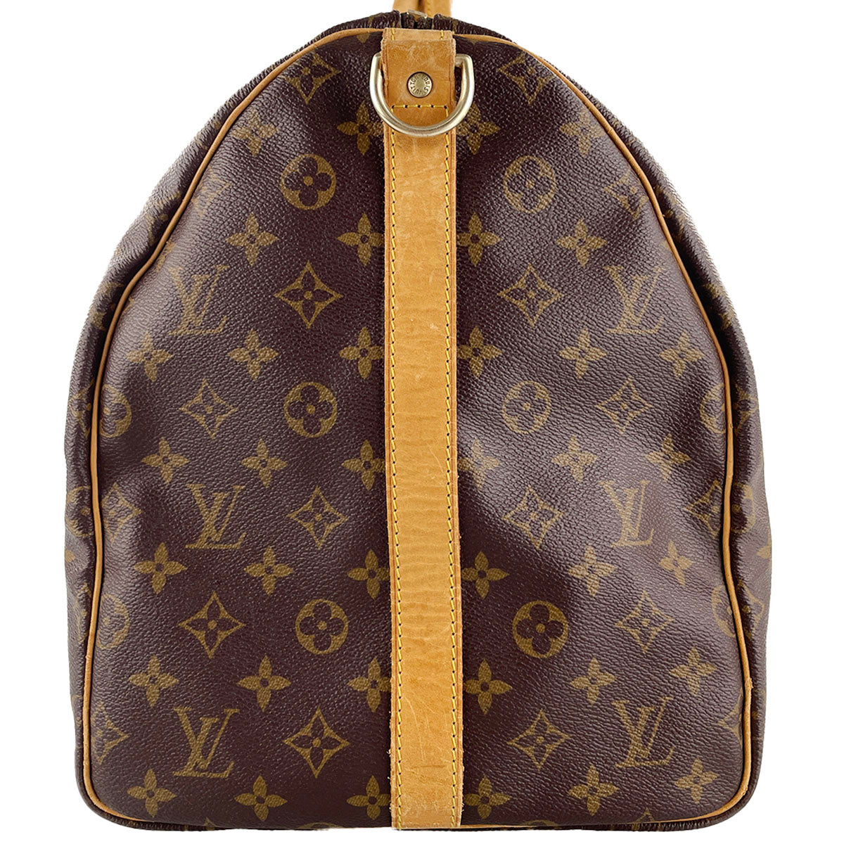 Louis Vuitton Monogram Keepall Bandouliere 55 Coated Canvas Boston Bag 4890