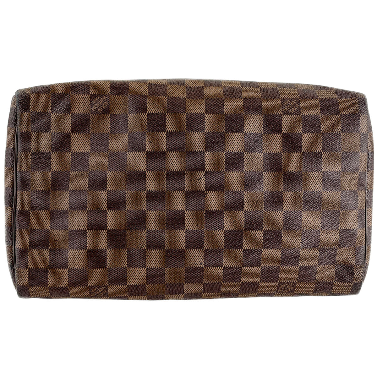 Louis Vuitton Damier Speedy 30 Coated Canvas Fabric Brown Handbag 4893