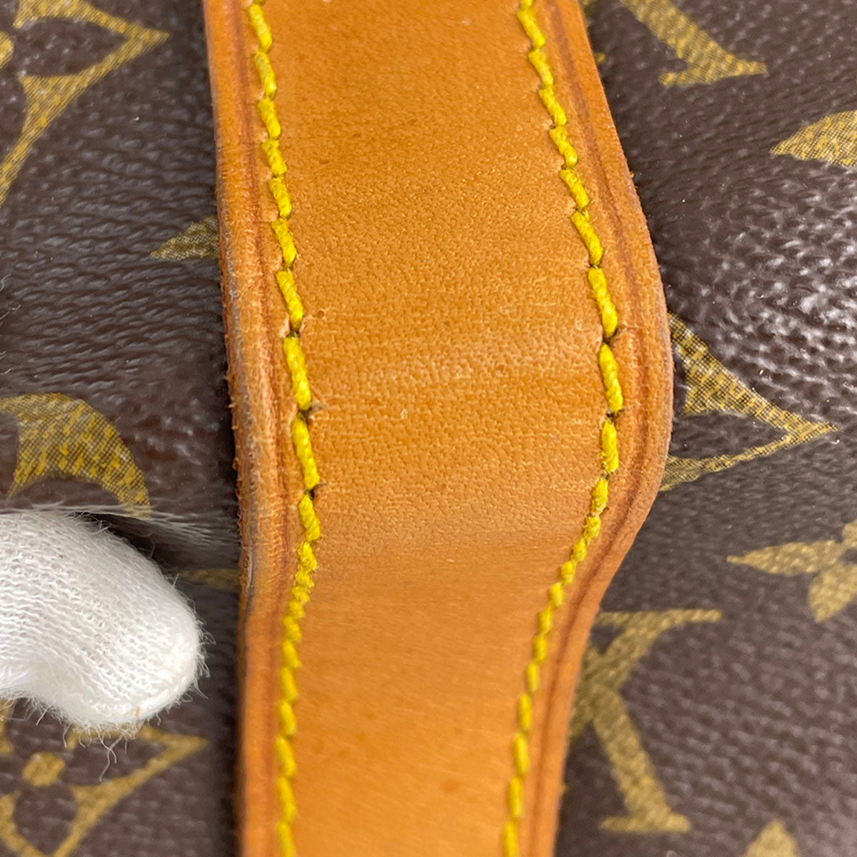 Louis Vuitton Monogram Keepall Bandouliere 55 Coated Canvas Boston Bag 4876