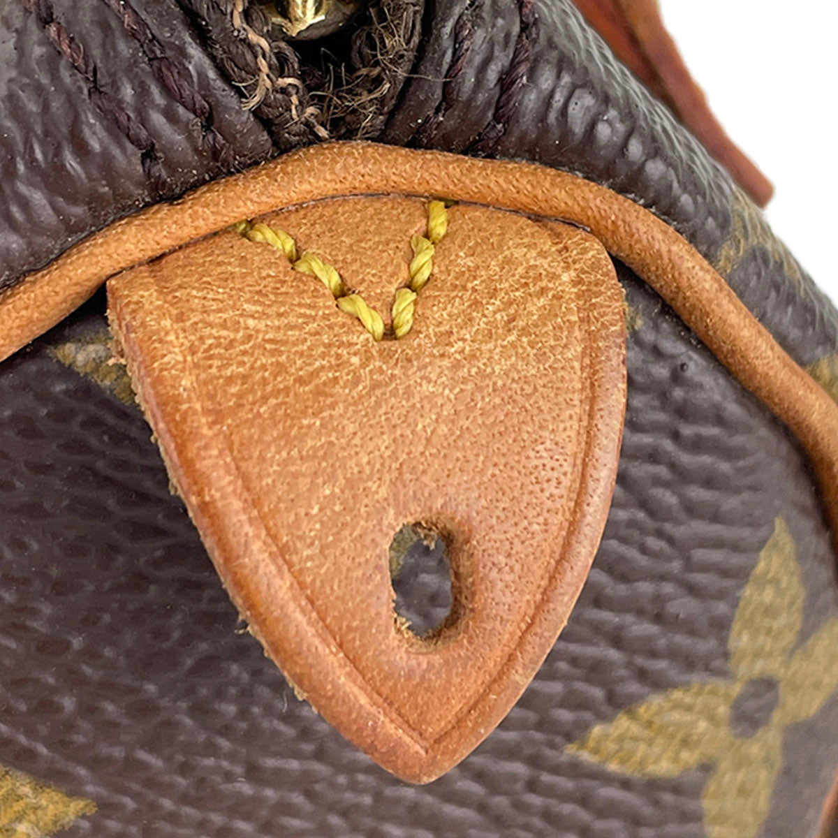 Louis Vuitton Monogram Mini speedy Coated Canvas Fabric Brown 2way Handbag 4934