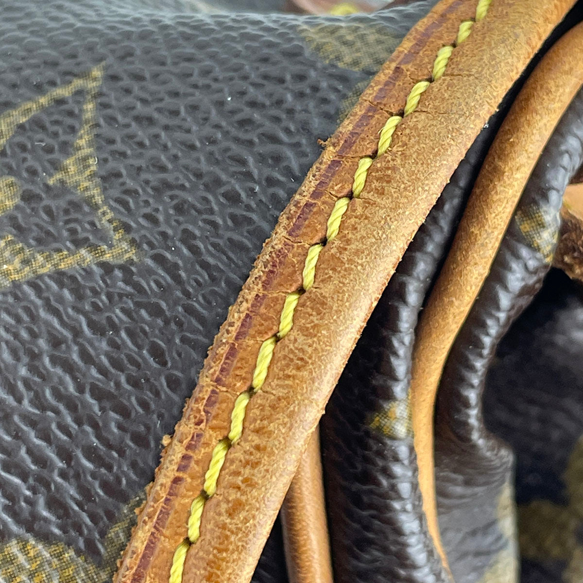 Louis Vuitton Monogram Saumur 30 Coated Canvas Fabric Brown Shoulder bag 4852