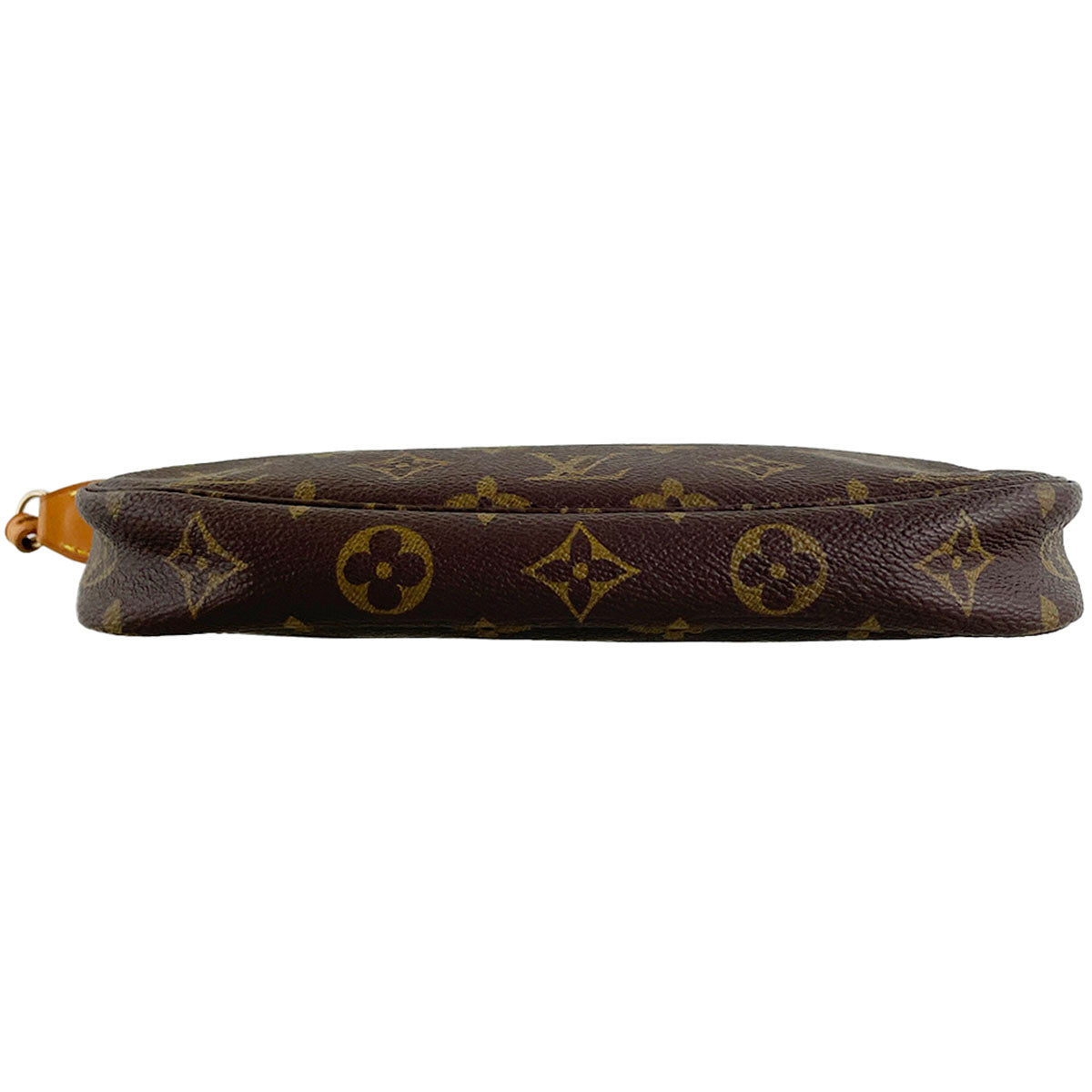 Louis Vuitton Monogram Pochette Accessoires Coated Canvas Brown Handbag 4891