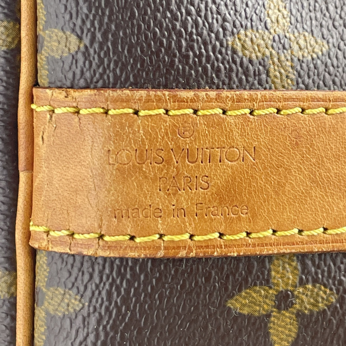 Louis Vuitton Monogram Keepall Bandouliere 50 Coated Canvas  Boston Bag 4840
