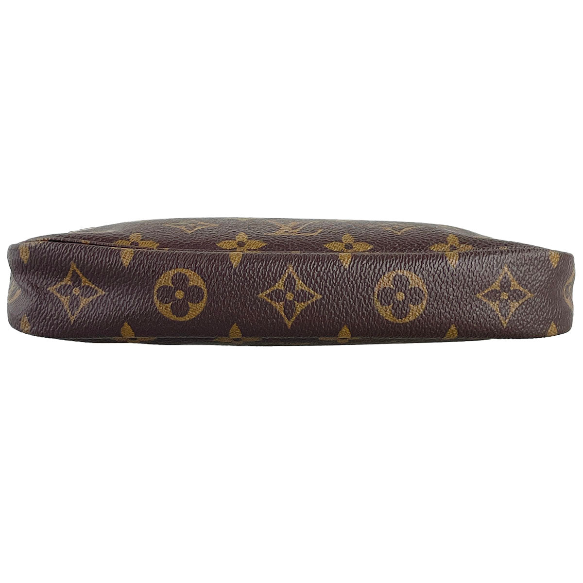 Louis Vuitton Monogram Pochette Accessoires Coated Canvas Brown Handbag 4855