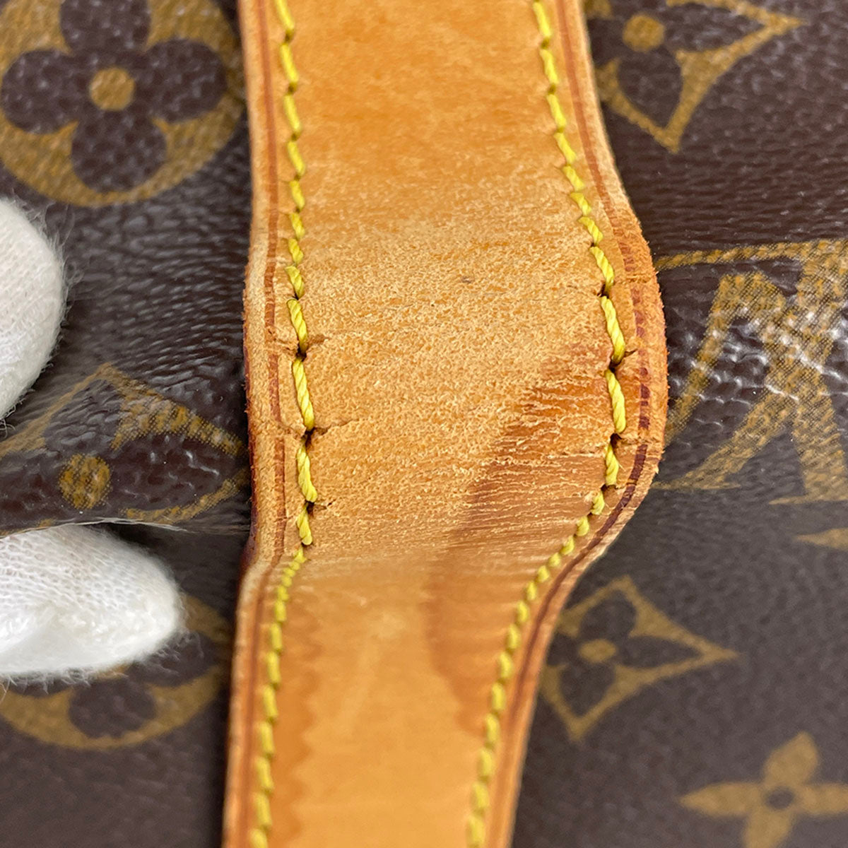 Louis Vuitton Monogram Keepall 45 Coated Canvas Fabric Brown Boston Bag 4879