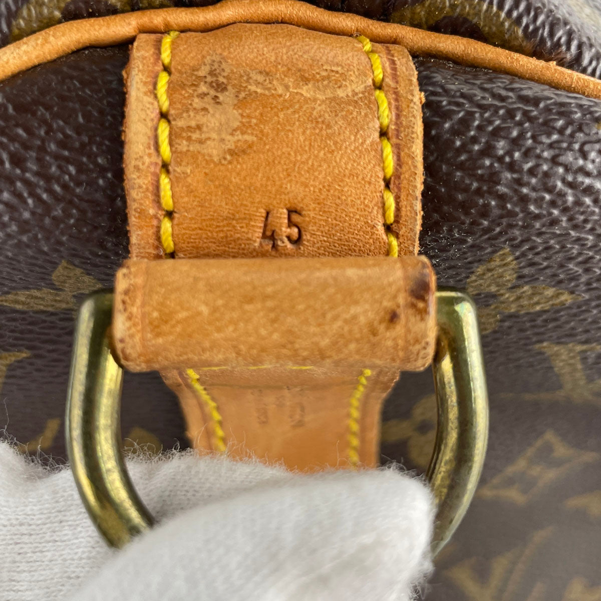 Louis Vuitton Monogram Keepall Bandouliere 45 Coated Canvas Boston Bag 4904