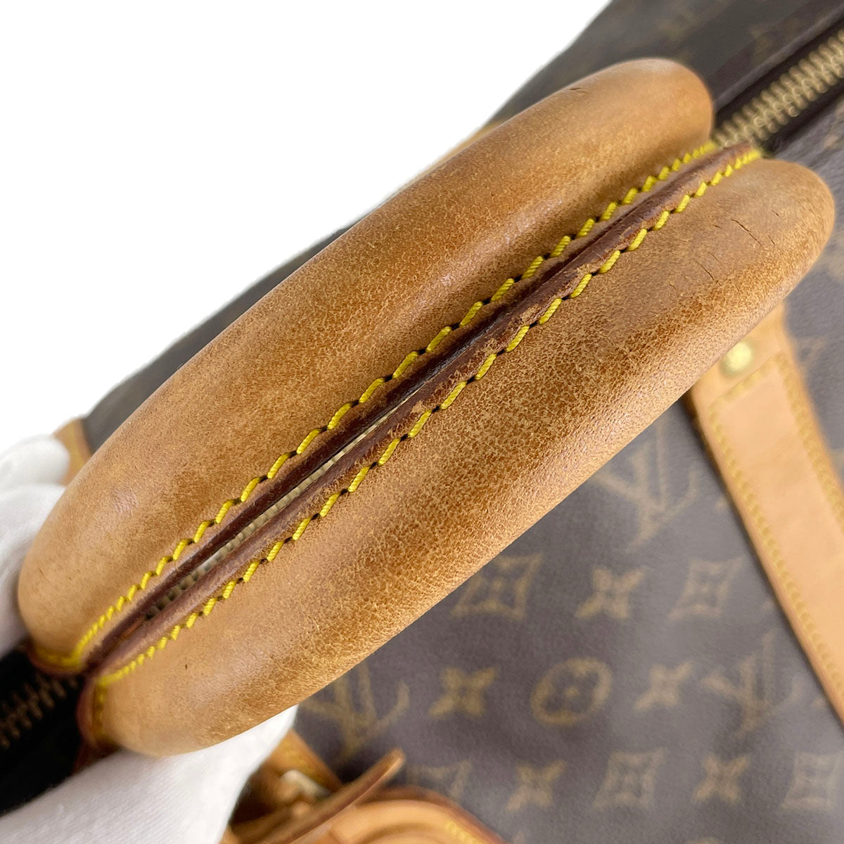 Louis Vuitton Monogram Keepall Bandouliere 50 Coated Canvas Boston Bag 4869