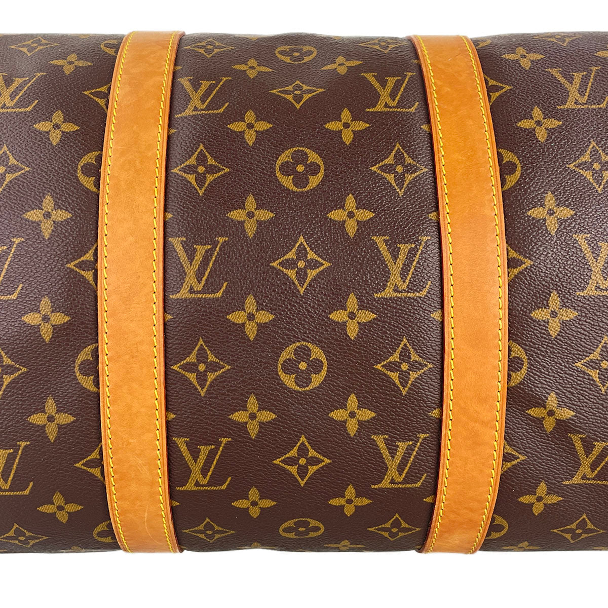 Louis Vuitton Monogram Keepall Bandouliere 50 Coated Canvas  Boston Bag 4840