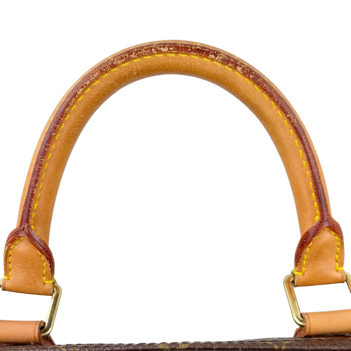Louis Vuitton Monogram Keepall 50 Leather Fabric Brown Boston Bag 4662