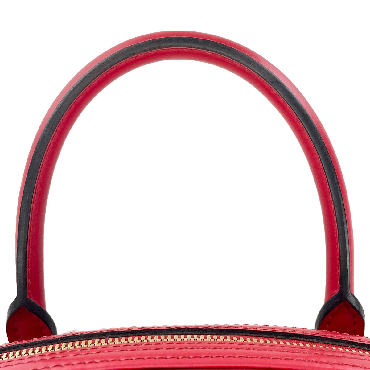 Louis Vuitton Epi Jasmine Leather Suede Red Handbag 4940