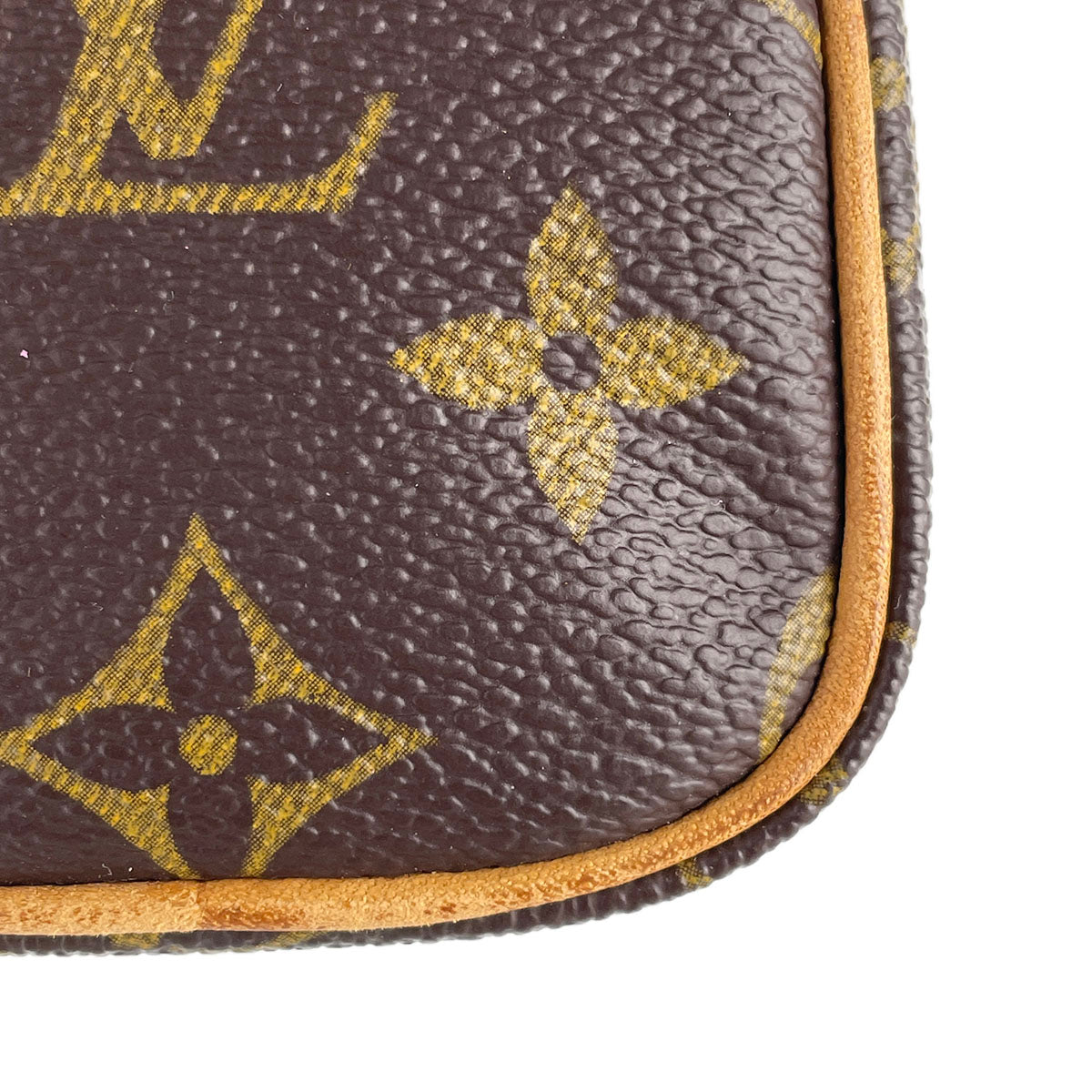 Louis Vuitton Monogram Mini speedy Coated Canvas Fabric Brown Handbag 4930