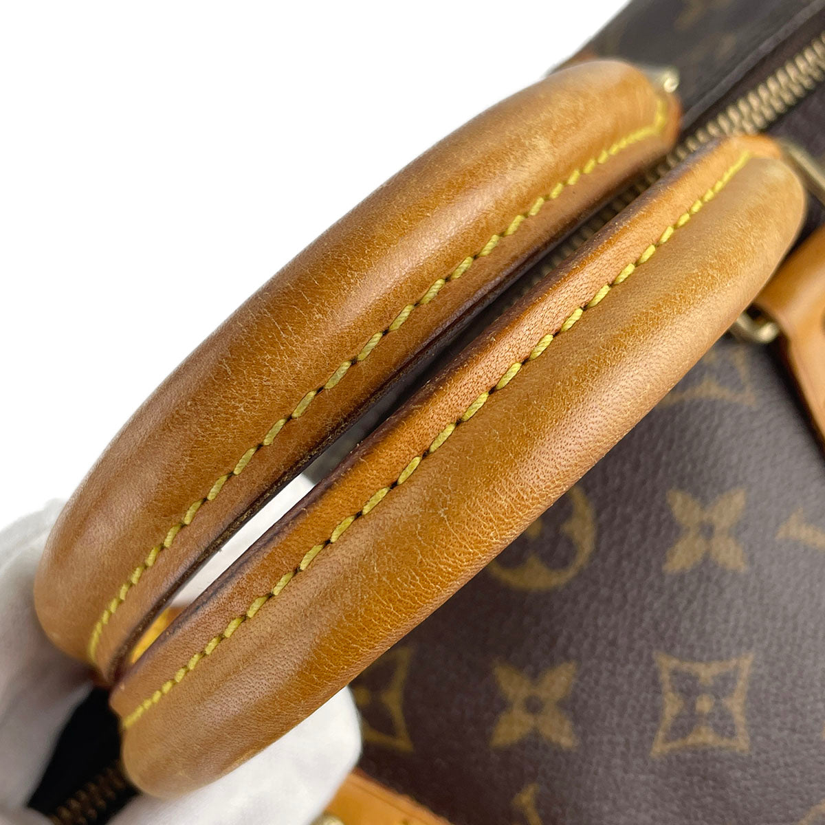 Louis Vuitton Monogram Speedy 30 Coated Canvas Fabric Brown Handbag 4924