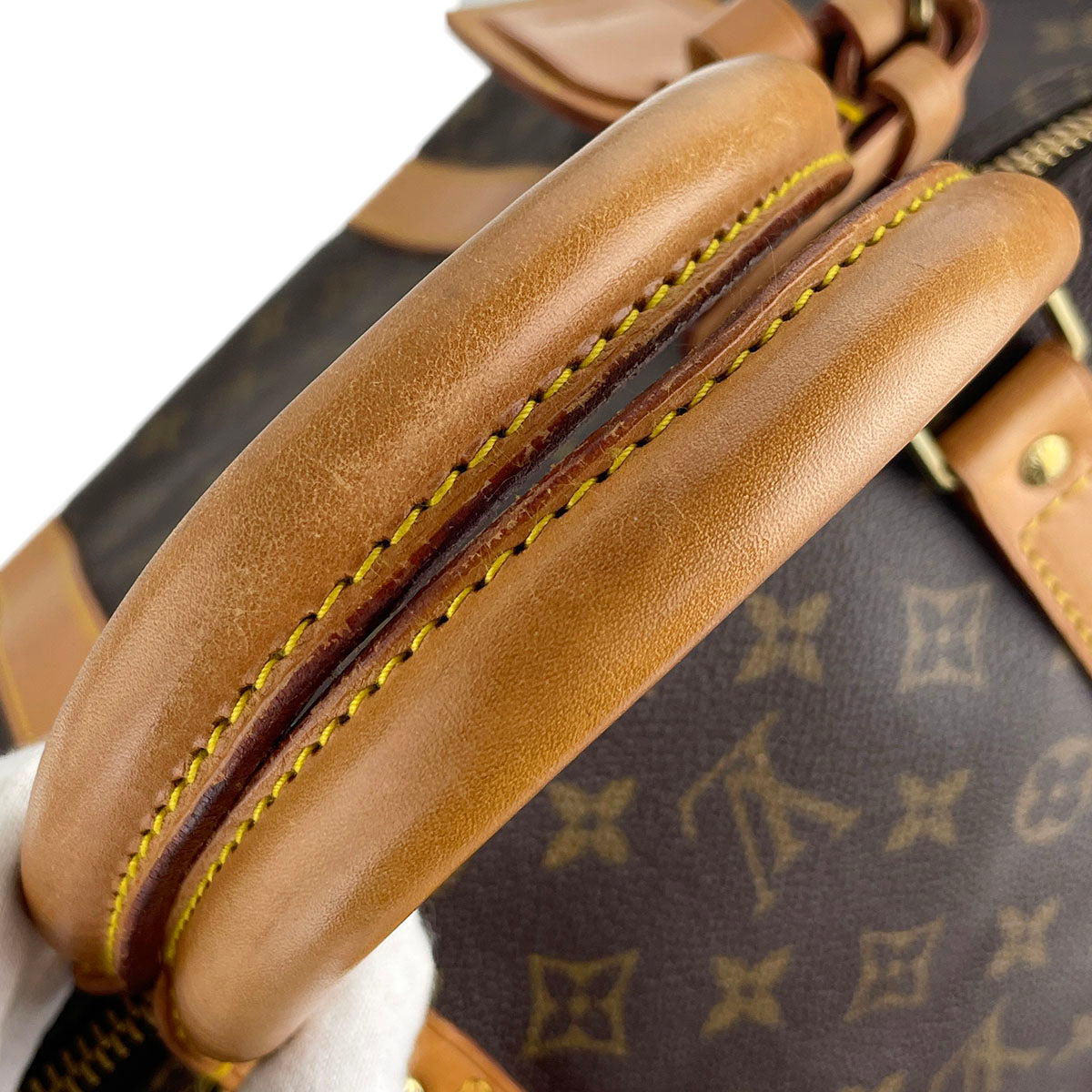 Louis Vuitton Monogram Keepall Bandouliere 55 Coated Canvas  Boston Bag 4880