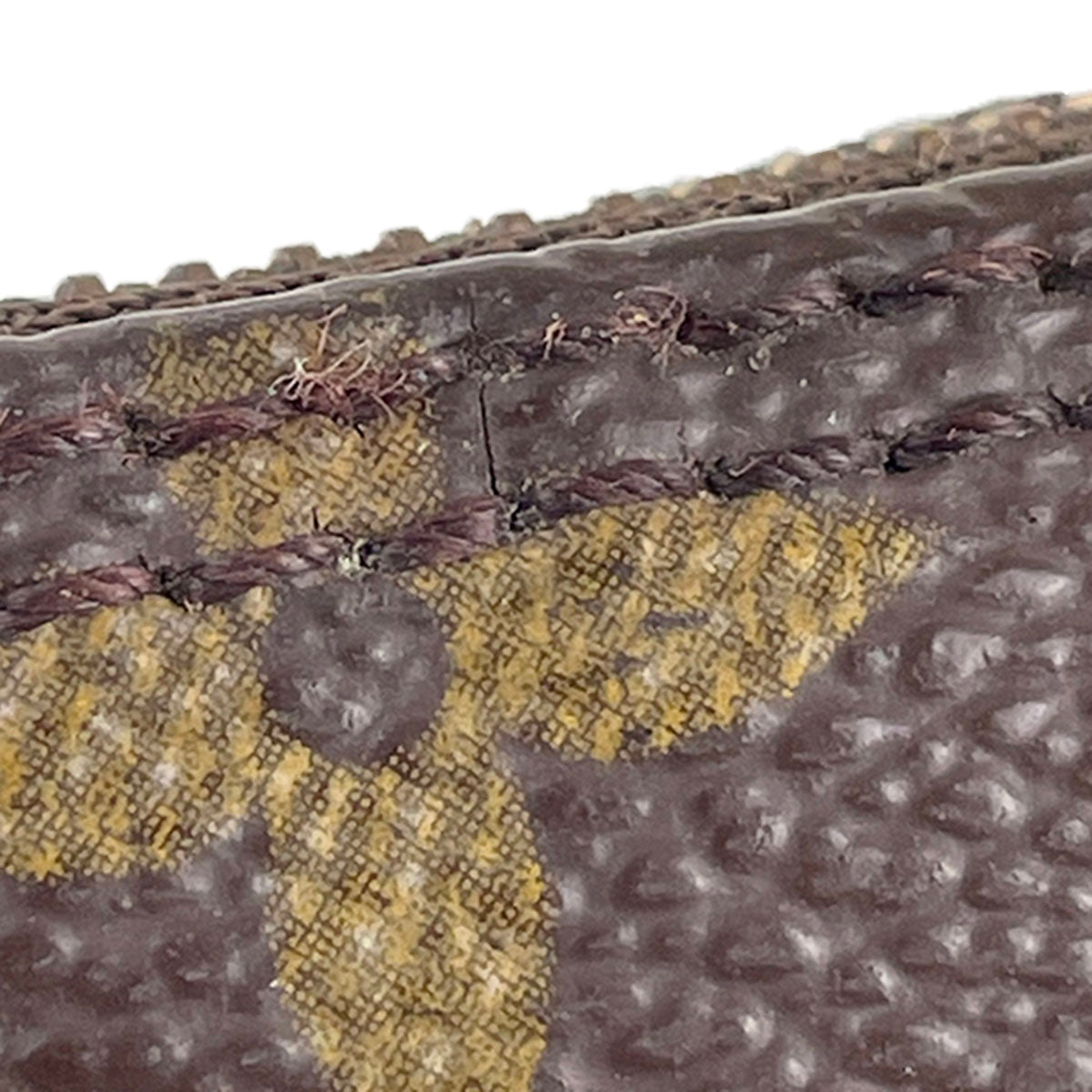 Louis Vuitton Monogram Mini speedy Coated Canvas Fabric Brown 2way Handbag 4934