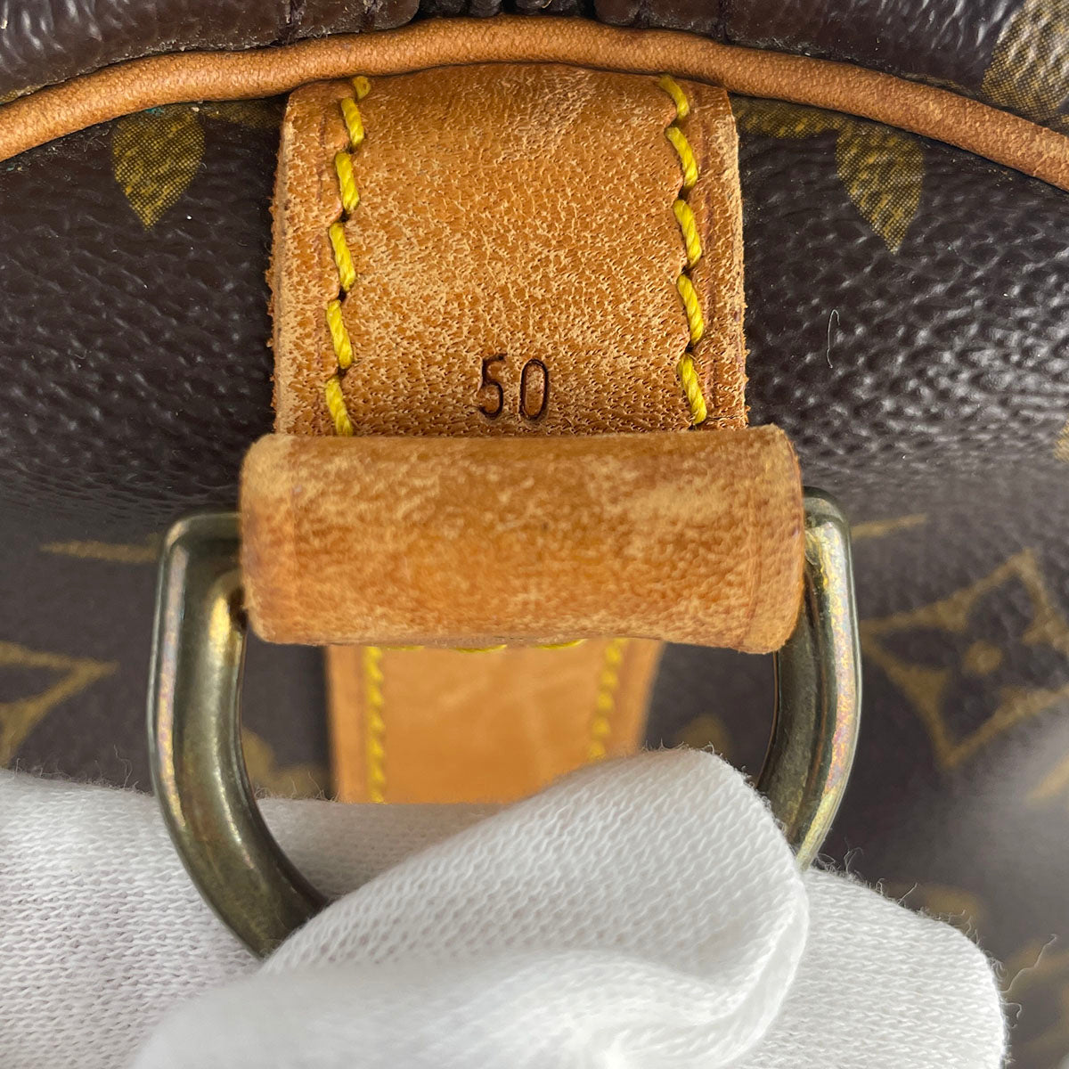 Louis Vuitton Monogram Keepall Bandouliere 50 Coated Canvas Boston Bag 4911
