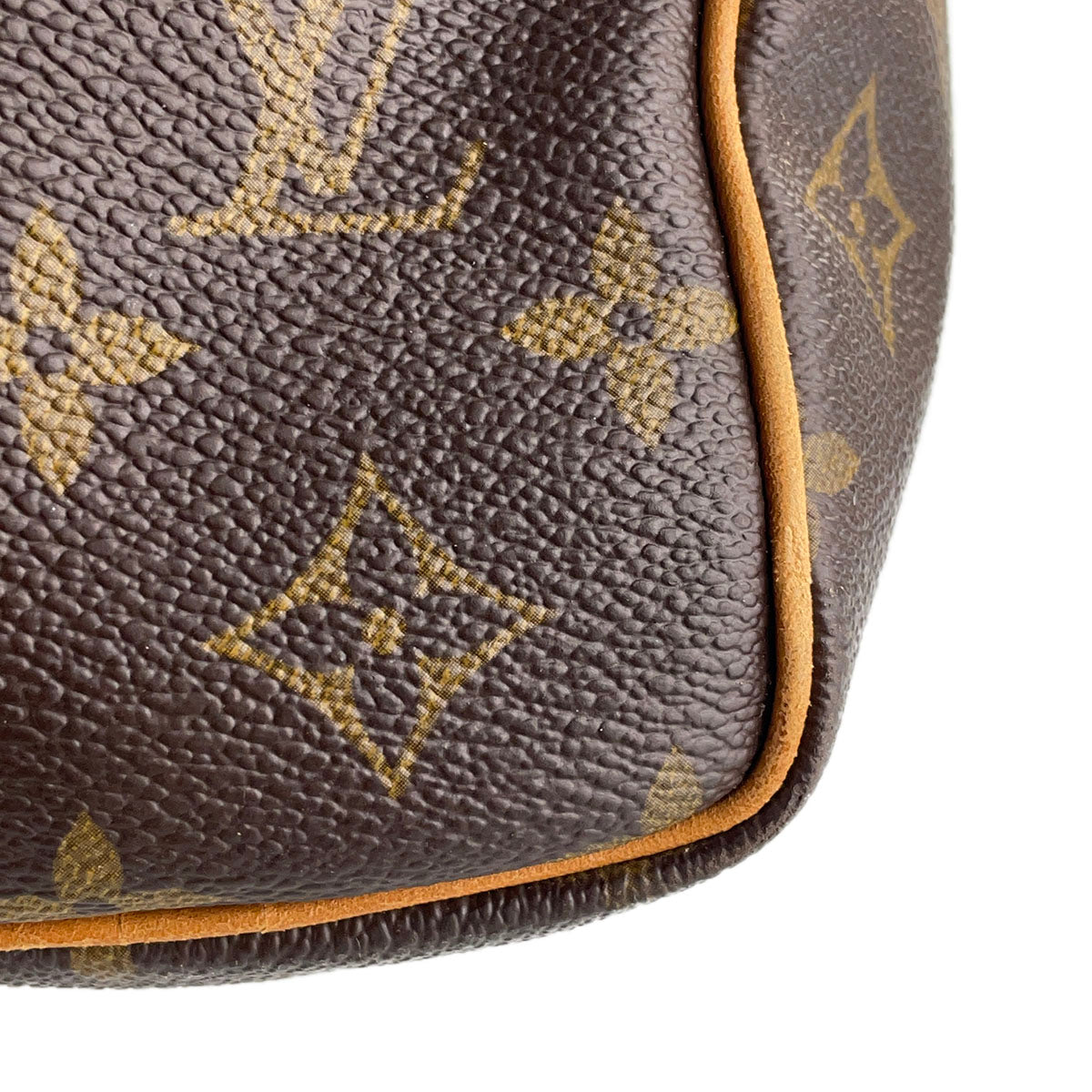 Louis Vuitton Monogram Keepall 50 Leather Fabric Brown Boston Bag 4662