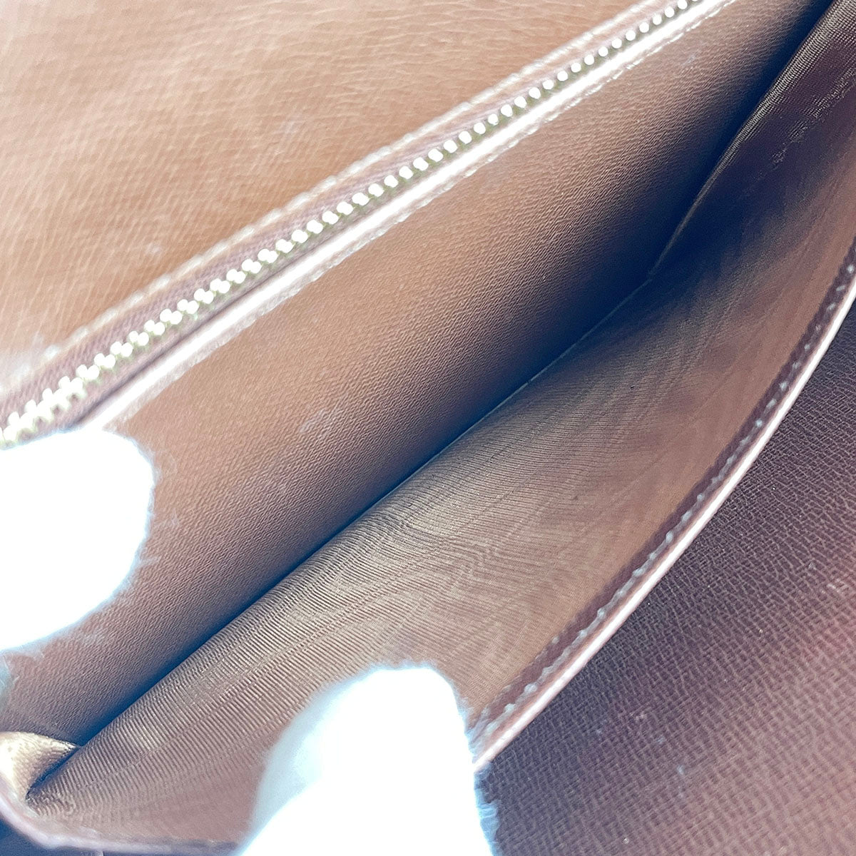 Louis Vuitton Monogram Sac Dauphine Coated Canvas Brown Shoulder bag 4908