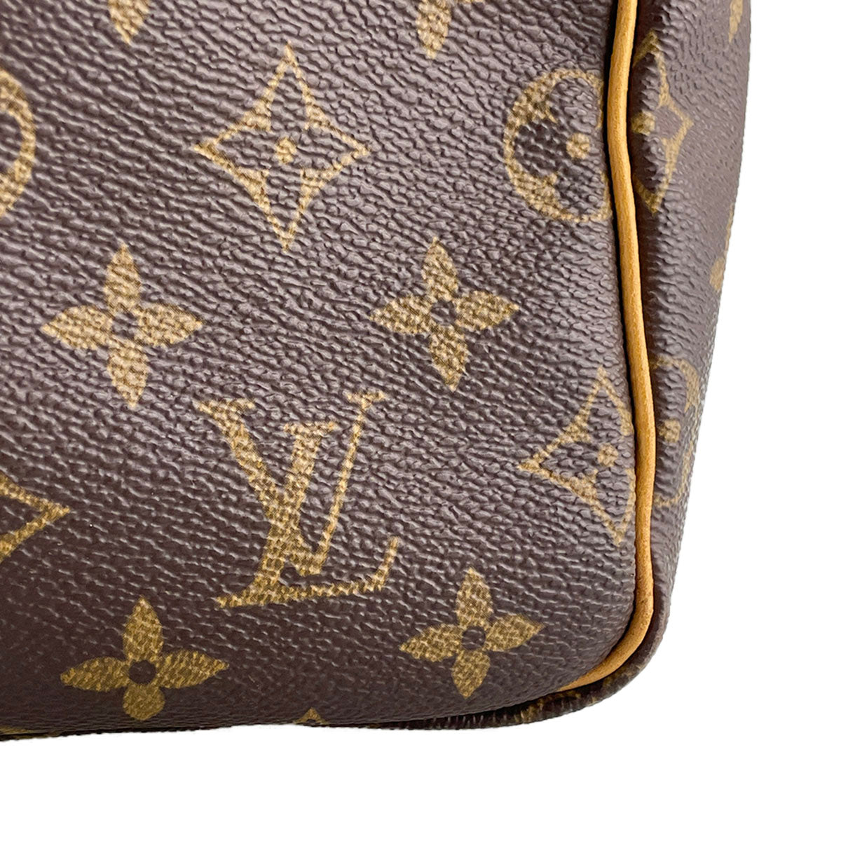 Louis Vuitton Monogram Keepall 55 Coated Canvas Fabric Brown Boston Bag 4857