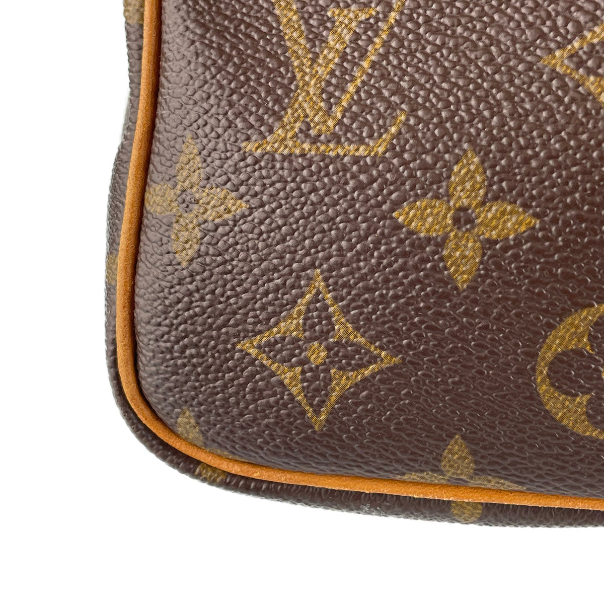 Louis Vuitton Monogram Keepall 50 Leather Fabric Brown Boston Bag 4662