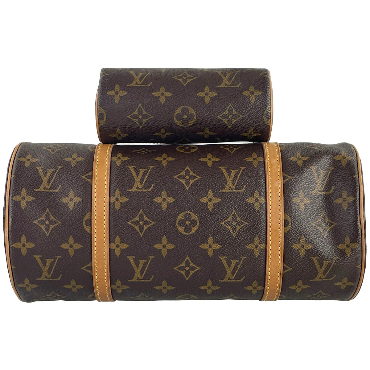 Louis Vuitton Monogram Papillon 30 Coated Canvas Brown Handbag 4841