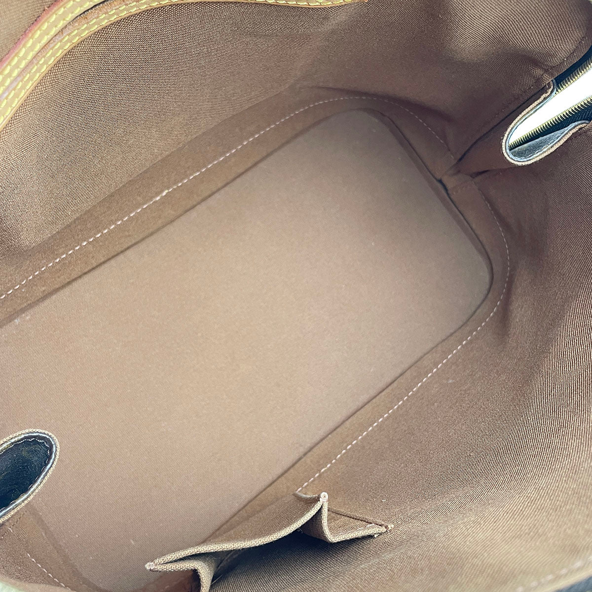 Louis Vuitton Monogram Alma Coated Canvas Fabric Brown Handbag 4881